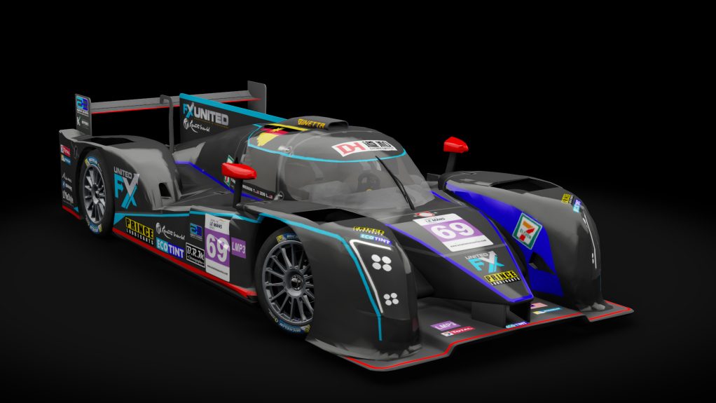 LMP3 Ginetta LMP3 Nissan, skin a69