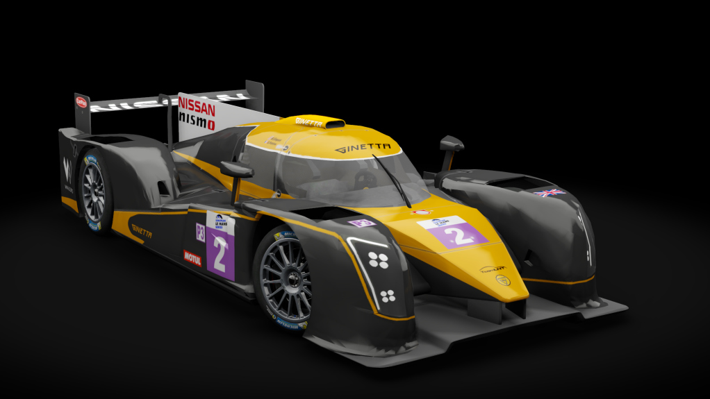 LMP3 Ginetta LMP3 Nissan, skin e02