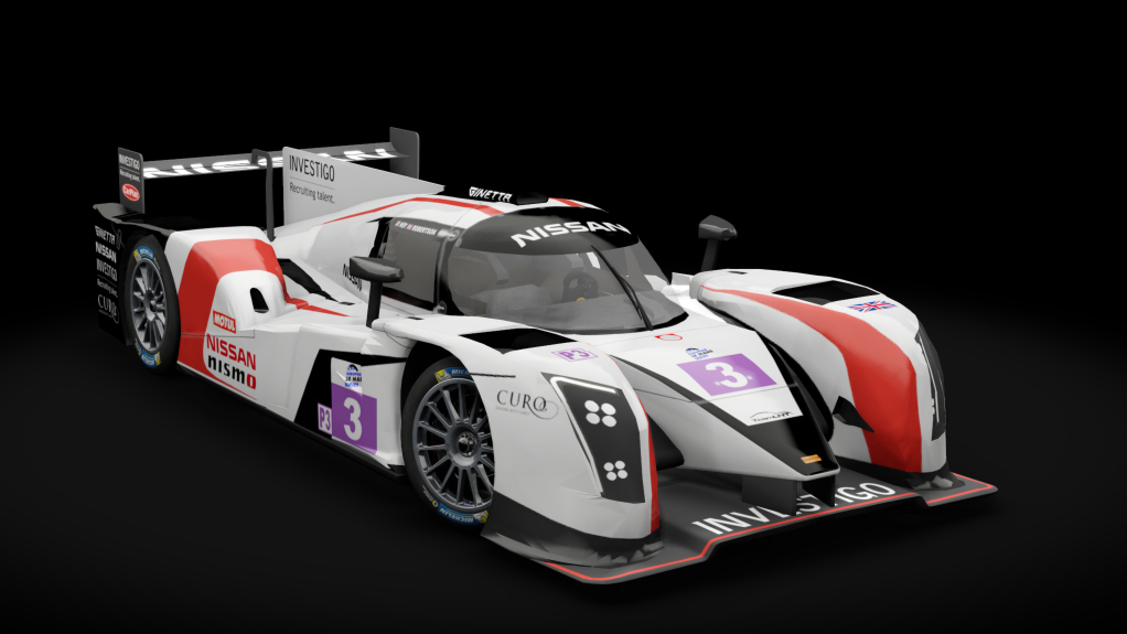LMP3 Ginetta LMP3 Nissan, skin e03