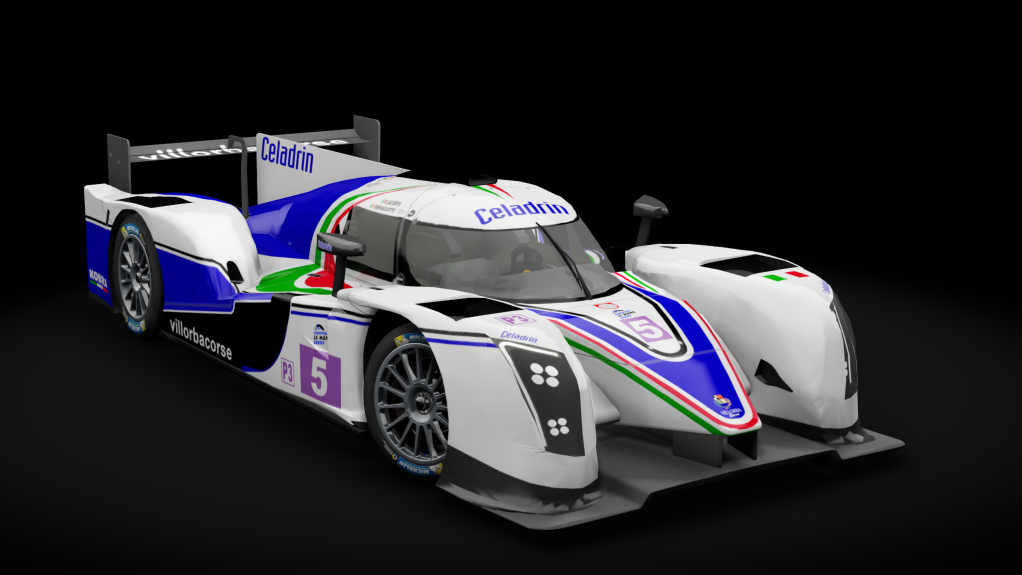 LMP3 Ginetta LMP3 Nissan, skin e05