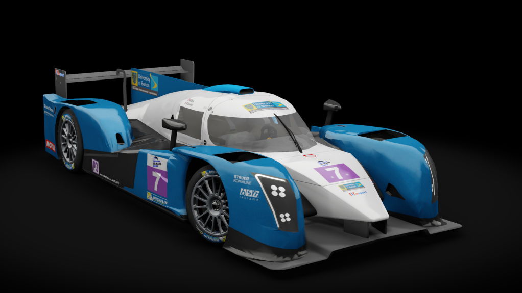 LMP3 Ginetta LMP3 Nissan, skin e07
