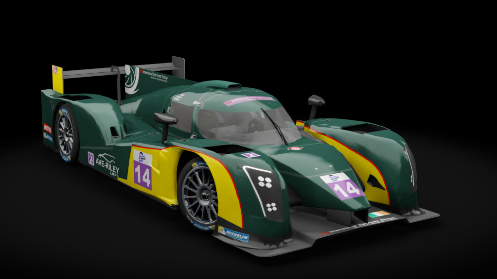 LMP3 Ginetta LMP3 Nissan, skin e14