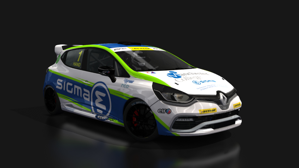 Clio CUP 2019, skin smc_cc_ash