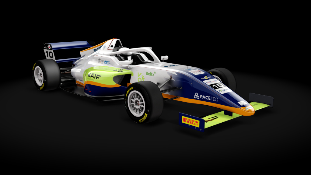 Tatuus T-421, skin 2023ITAF4 10 Valentin Kluss