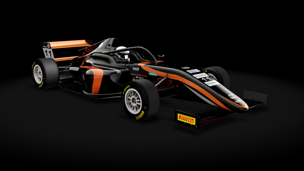 Tatuus T-421, skin 2023ITAF4 11 Ismail Akhmed