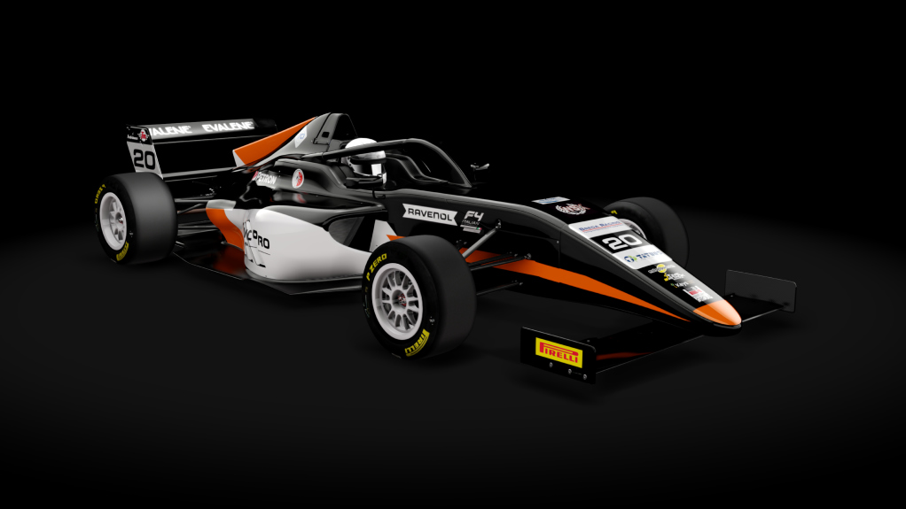 Tatuus T-421, skin 2023ITAF4 20 Zachary David