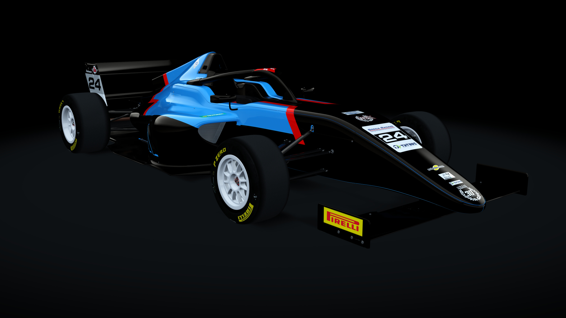 Tatuus T-421, skin 2023ITAF4 24 Shimo Zhang