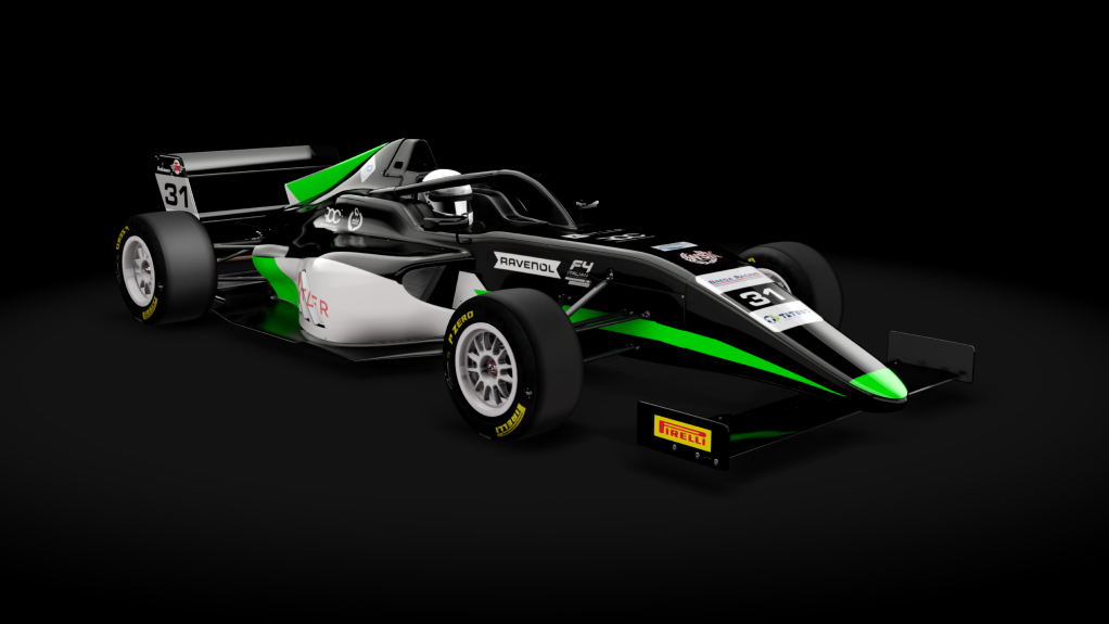 Tatuus T-421, skin 2023ITAF4 31 Akshay Bohra
