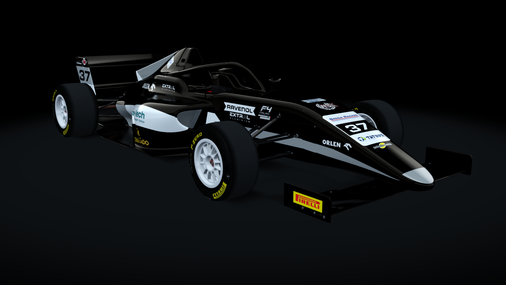 Tatuus T-421, skin 2023ITAF4 37 Kacper Sztuka