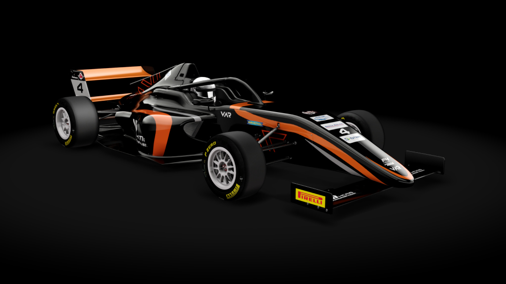 Tatuus T-421, skin 2023ITAF4 4 Pablo Sarrazin