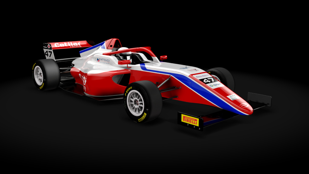 Tatuus T-421, skin 2023ITAF4 47 Nicola Lacorte