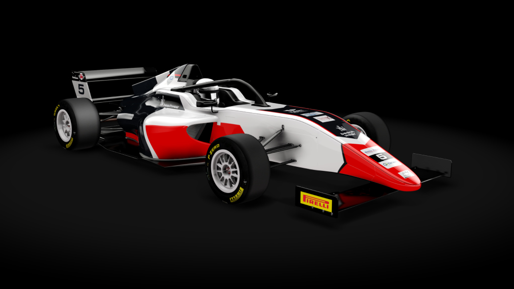 Tatuus T-421, skin 2023ITAF4 5 Davide Larini (AKM)