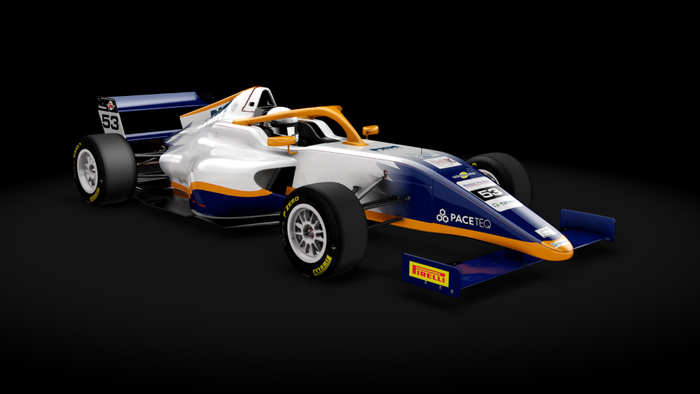 Tatuus T-421, skin 2023ITAF4 53 Giacomo Pedrini