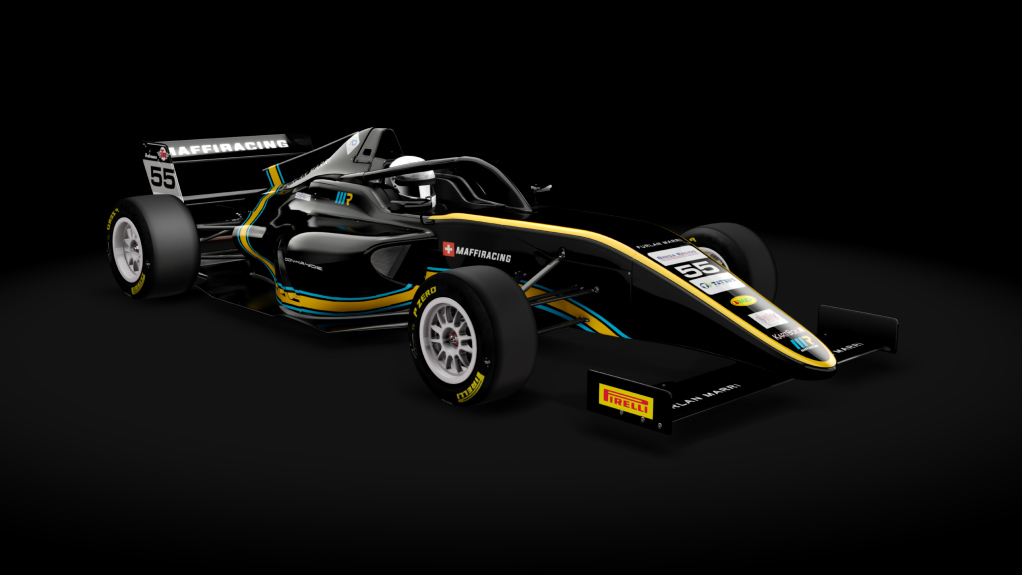 Tatuus T-421, skin 2023ITAF4 55 Gabriel Holguin