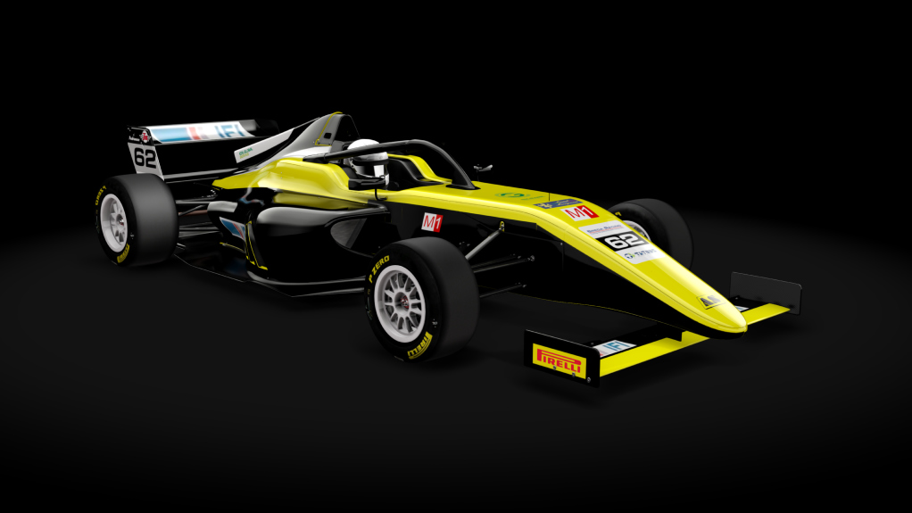 Tatuus T-421, skin 2023ITAF4 62 Manuel Quondamcarlo