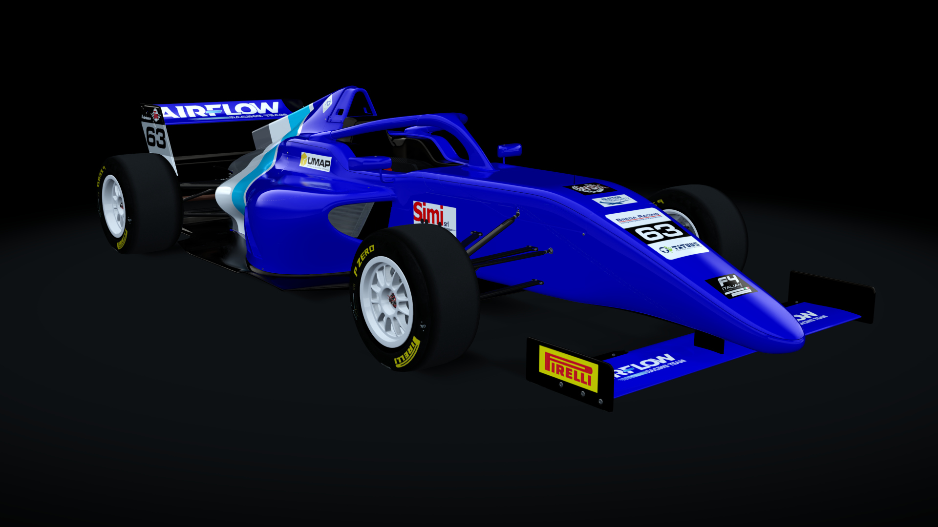 Tatuus T-421, skin 2023ITAF4 63 Guido Luchetti