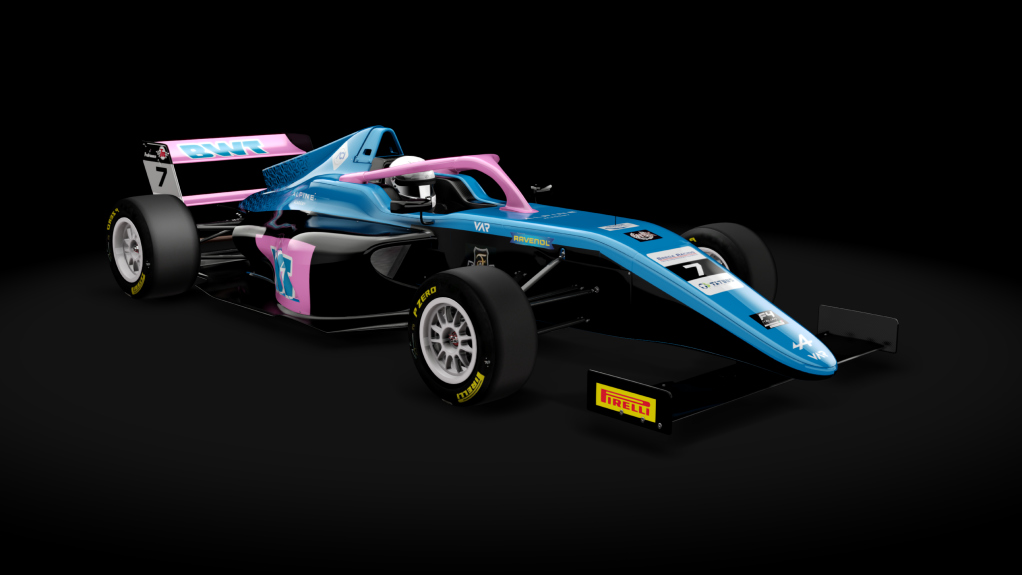 Tatuus T-421, skin 2023ITAF4 7 Matheus Ferreira