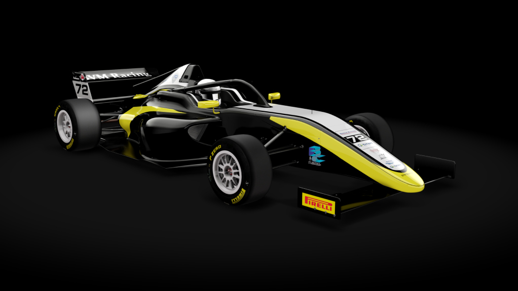 Tatuus T-421, skin 2023ITAF4 72 Alvise Rodella