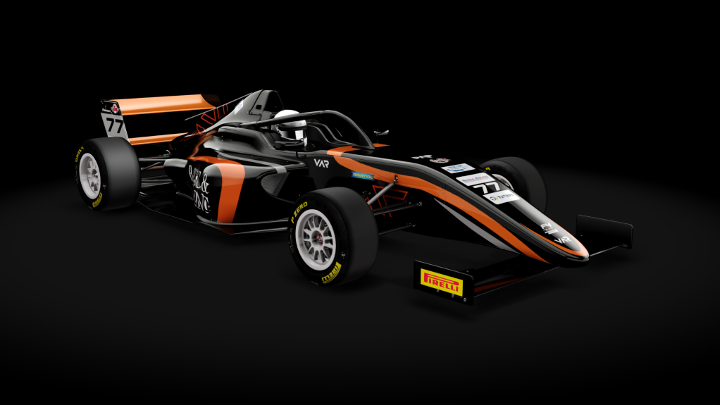 Tatuus T-421, skin 2023ITAF4 77 Freddie Slater