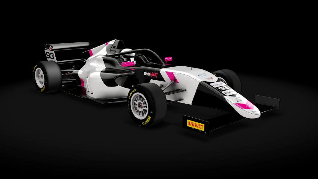 Tatuus T-421, skin 2023ITAF4 93 Matteo Quintarelli