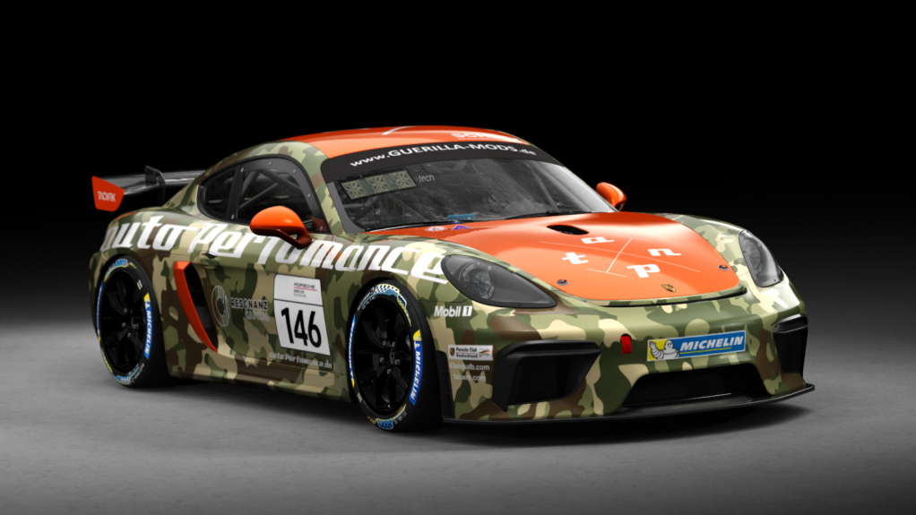 Porsche 718 Cayman GT4 Clubsport, skin me_porsche_sports_cup_deutschland_2019_schütz_motorsport_146