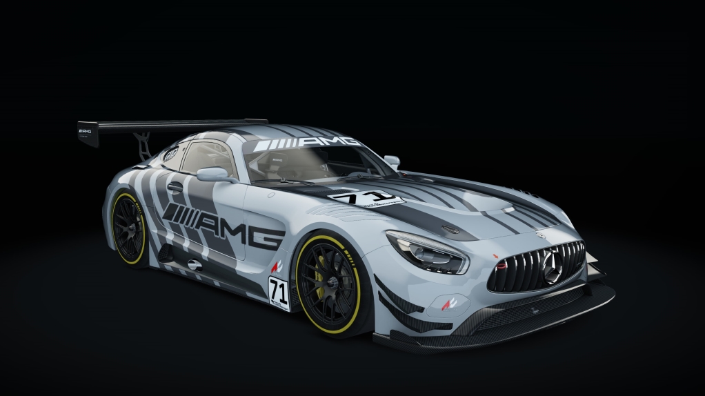 Racing 71 Mercedes-Benz AMG GT3, skin racing_71