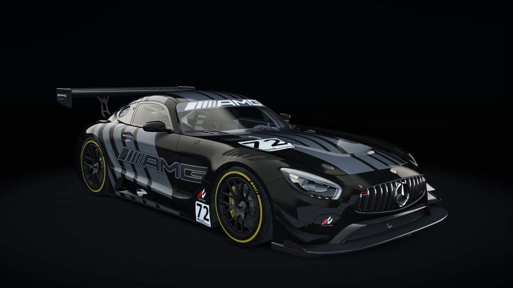 Racing 72 Mercedes-Benz AMG GT3, skin racing_72