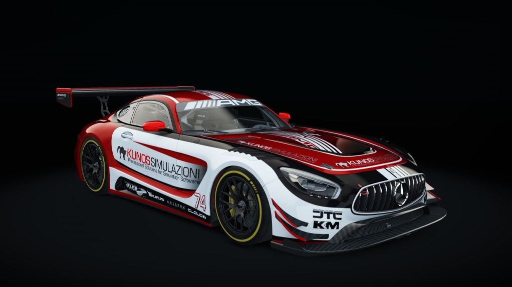 Racing 74 Mercedes-Benz AMG GT3, skin racing_74