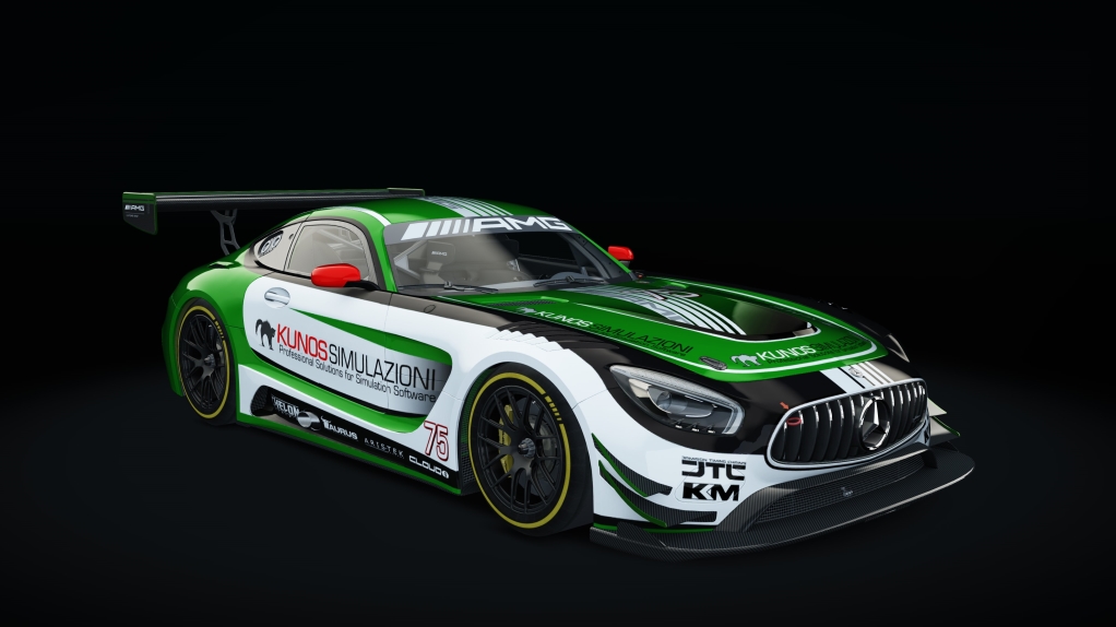 Racing 75 Mercedes-Benz AMG GT3, skin racing_75