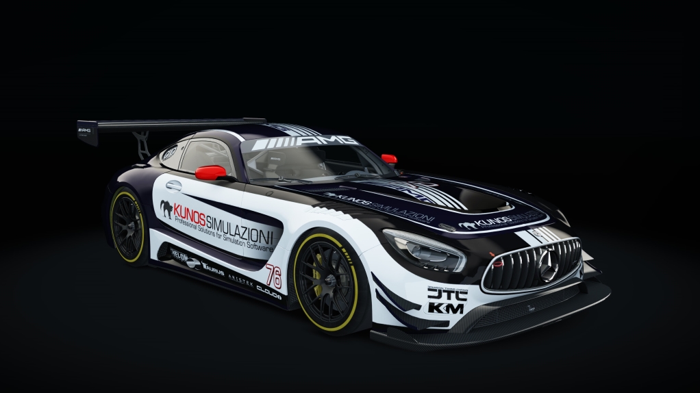Racing 76 Mercedes-Benz AMG GT3, skin racing_76