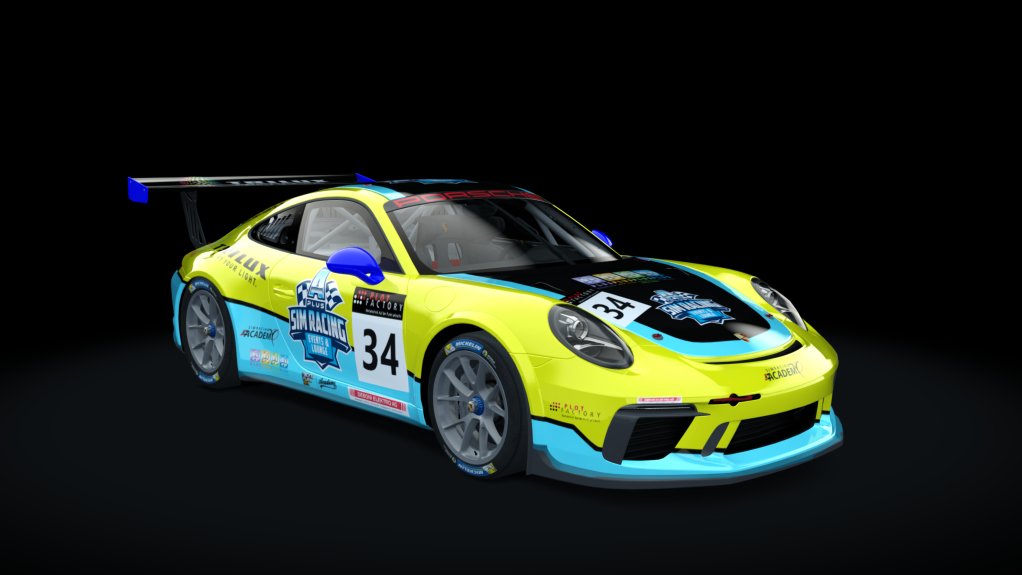 Porsche 911 GT3 Cup 2017, skin A_Plus_SimRacing_34