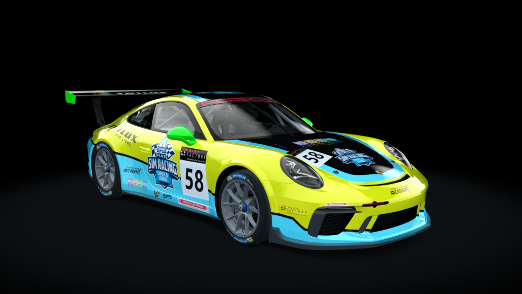 Porsche 911 GT3 Cup 2017, skin A_Plus_SimRacing_58