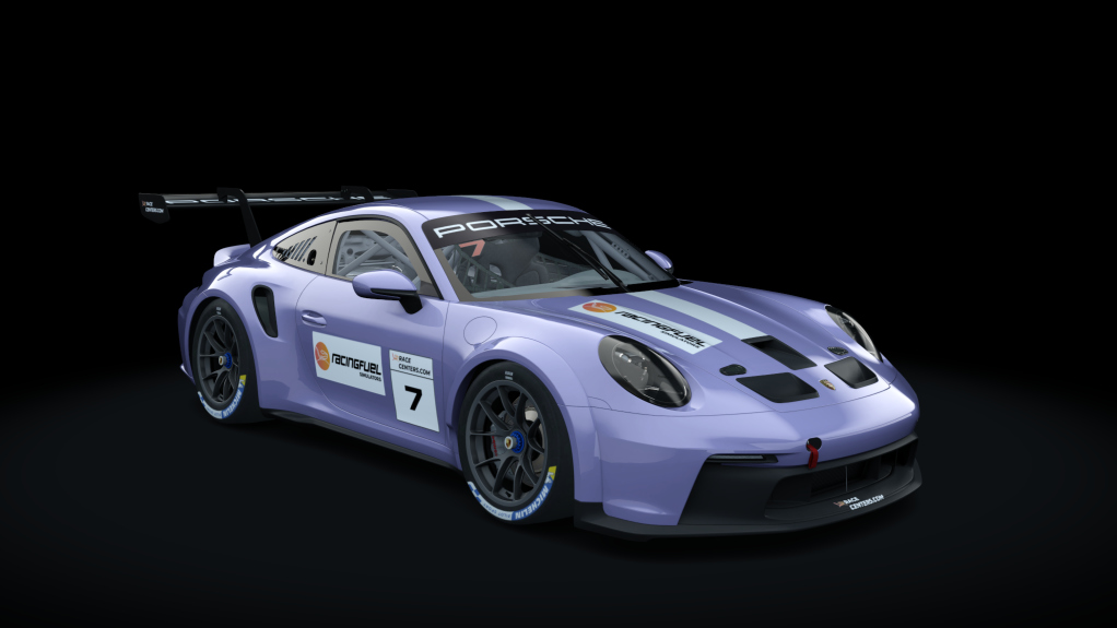 Porsche 911 GT3 Cup 2021, skin 07_cup_lila_weiss