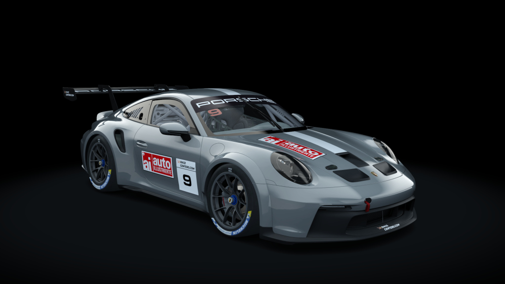 Porsche 911 GT3 Cup 2021, skin 09_cup_grau_weiss