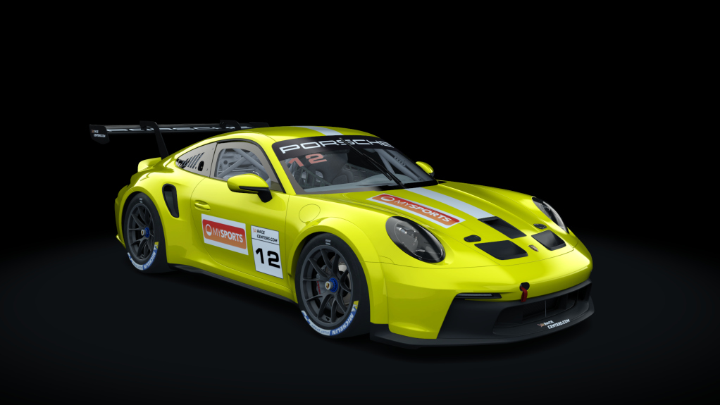 Porsche 911 GT3 Cup 2021, skin 12_cup_gelb_weiss