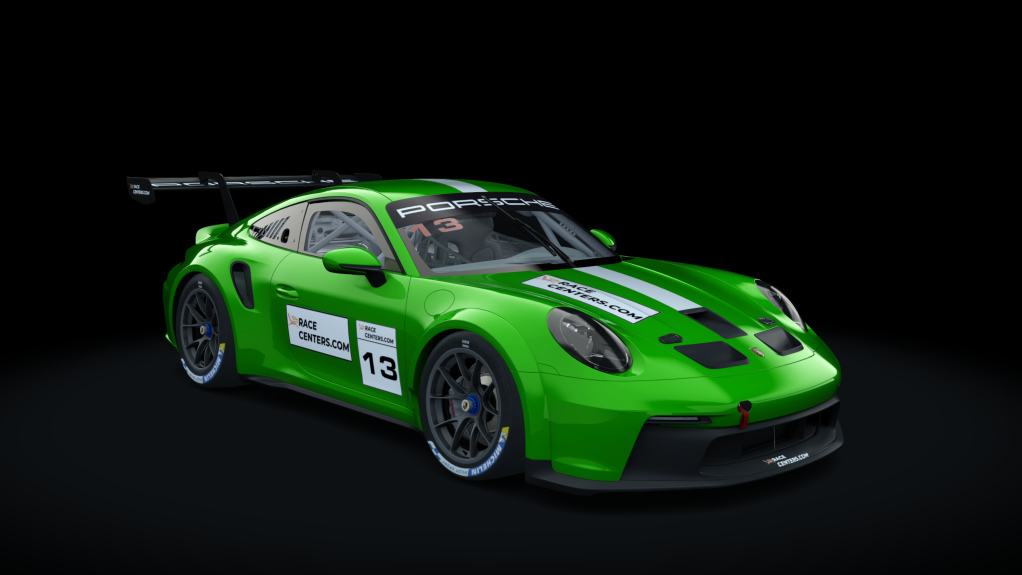 Porsche 911 GT3 Cup 2021, skin 13_cup_dunkelgruen_weiss