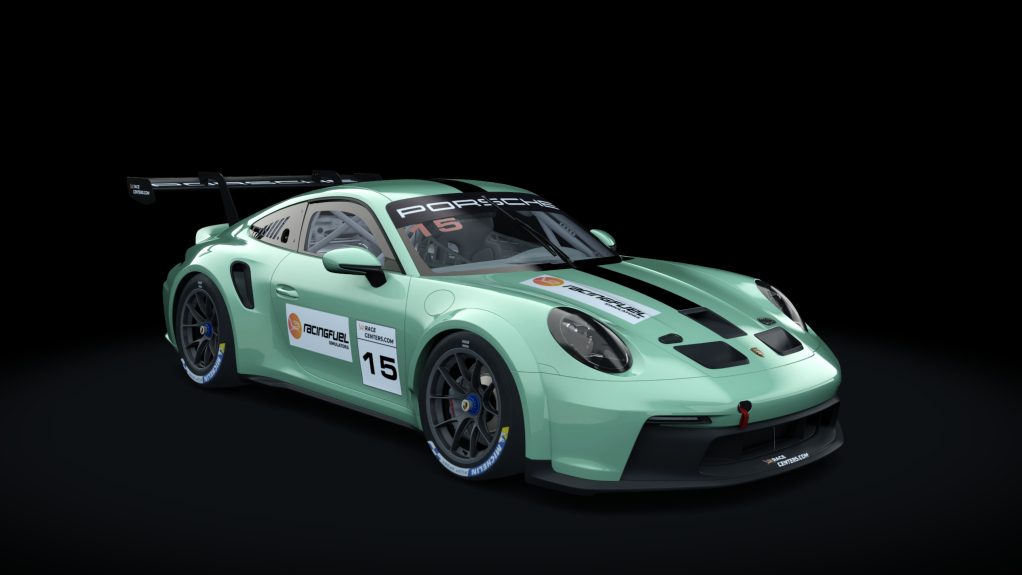 Porsche 911 GT3 Cup 2021, skin 15_cup_grün_schwarz