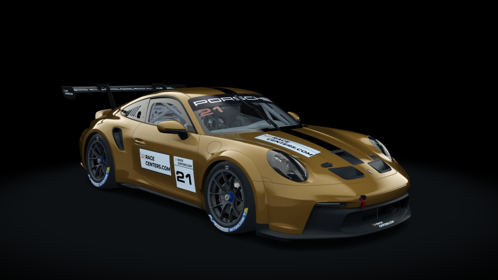 Porsche 911 GT3 Cup 2021, skin 21_cup_braun_schwarz
