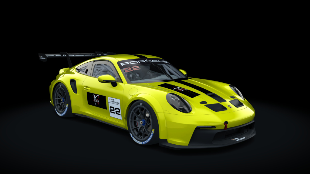 Porsche 911 GT3 Cup 2021, skin 22_cup_gelb_schwarz