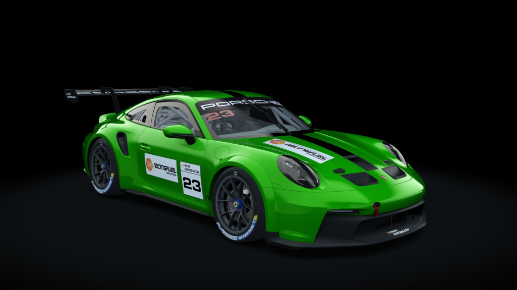 Porsche 911 GT3 Cup 2021, skin 23_cup_dunkelgruen_schwarz