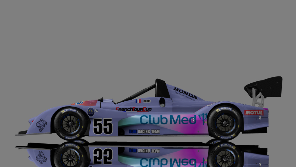 Norma M20 FC260, skin GTR-R_BlueRacingTeam_55