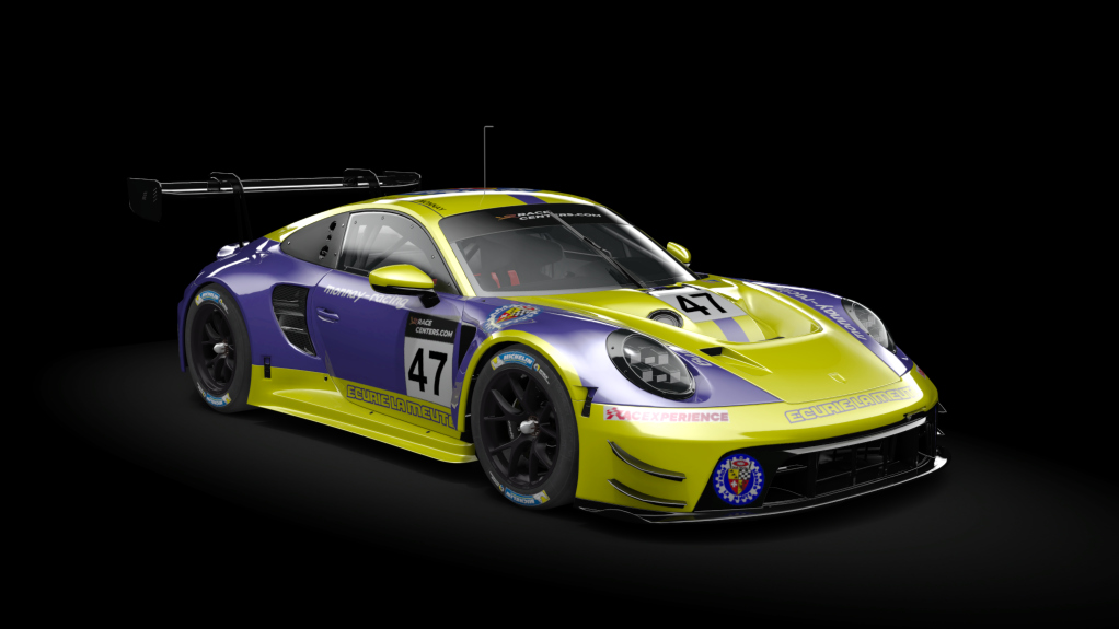 RCC Weissach 992 GT3 R 45S, skin 2025_RCC_Ecurie_la_Meute_47