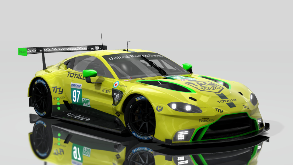 RCC Aston Martin Vantage GT3 balanced, skin wani