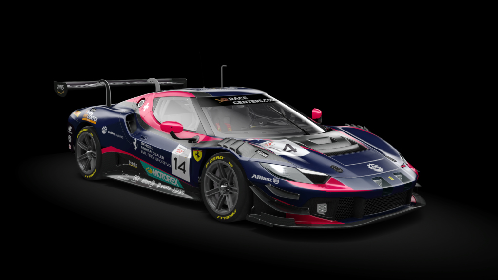RCC Ferrari 296 GT3 2023 balanced, skin 2024_RCC_Emil_Frey_Racing_14