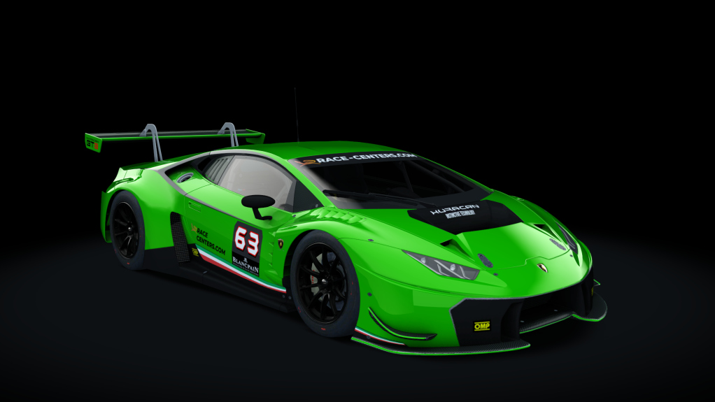 RCC Lamborghini Huracan GT3 45s, skin 0_Racing_green