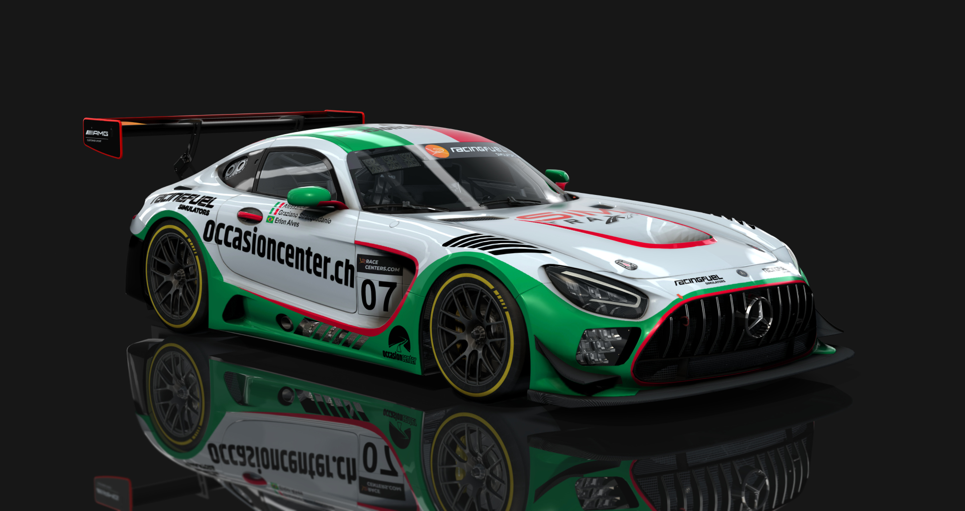 RCC Mercedes-Benz AMG GT3 2019 balanced, skin Cozy Racer