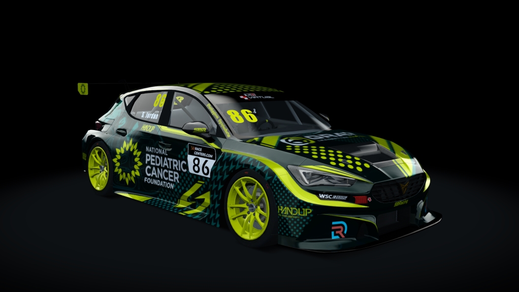 Cupra Leon Competicion TCR, skin 86_Shane_Jordan