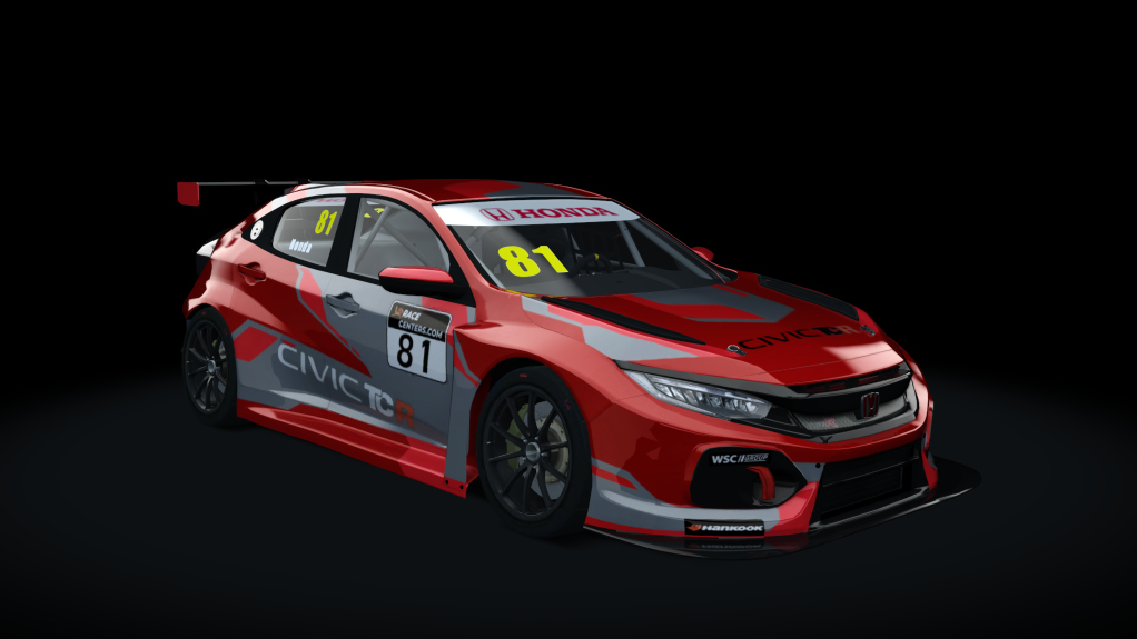 Honda Civic Type R TCR Fk7, skin 81_tcr_honda_official